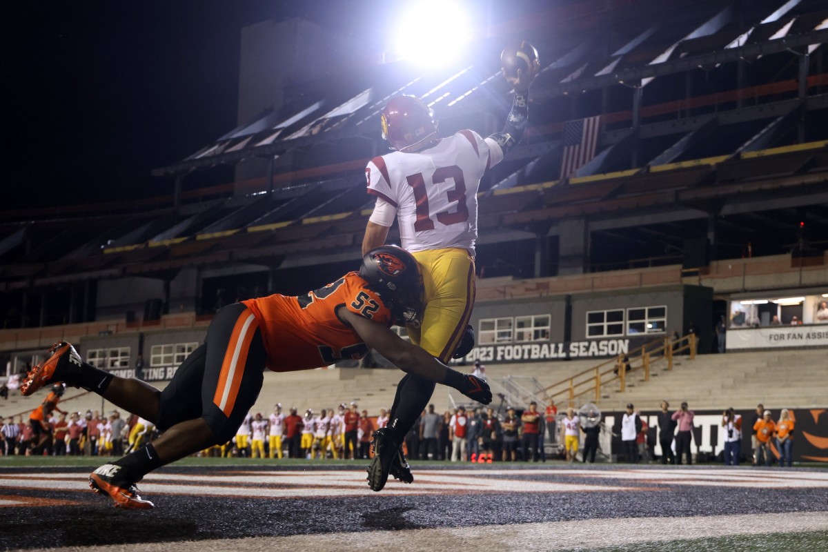 USC Trojans Oregon State football 202216